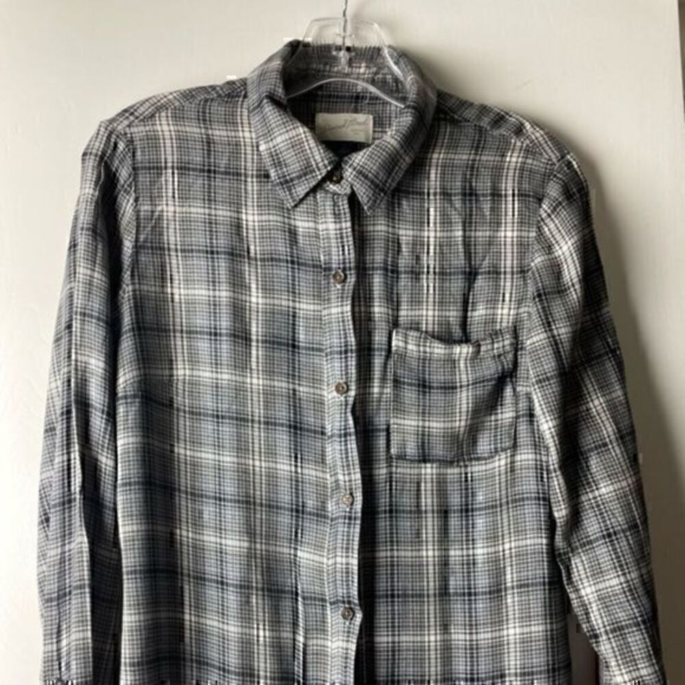 Women’s Blue & Gray Flannel Dress size Small by Universal Thread